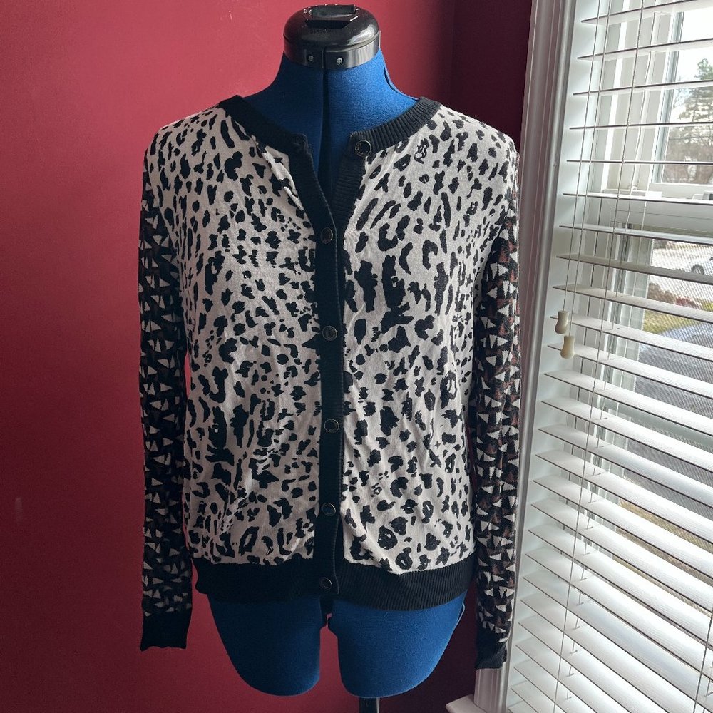 Duro Olowu Cheetah Print Cardigan